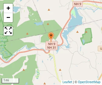 Map of Hawthorne Academy