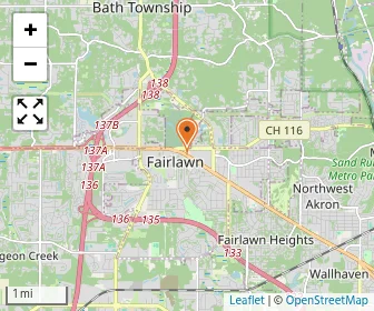 Map of Fairlawn Lutheran School