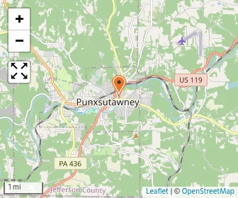 Map of Sunset View Amish School