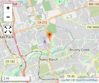 Map of Brushy Creek Montessori School