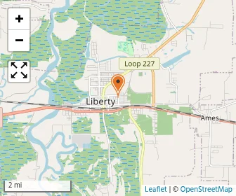 Map of Chrysalis School