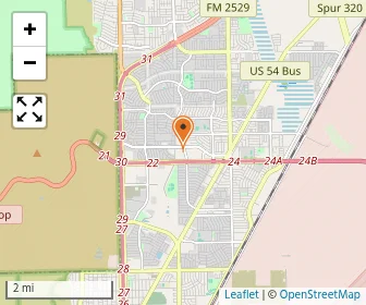 Map of El Paso Christian School