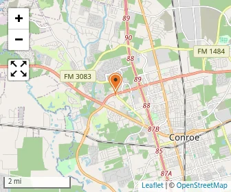 Map of Primrose Of Conroe