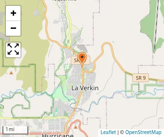 Map of Second Chances In Southern Utah