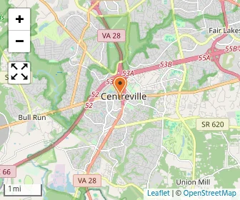 Map of Minnieland Academy @ Centreville Square