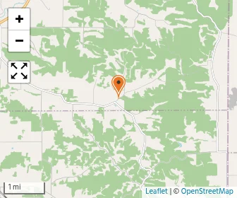 Map of Pine Creek Amish School