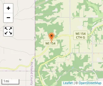 Map of Rustic Ridge Amish School