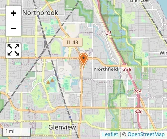 Map of Glenview Montessori School