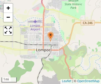 Map of Lompoc Valley Baptist School