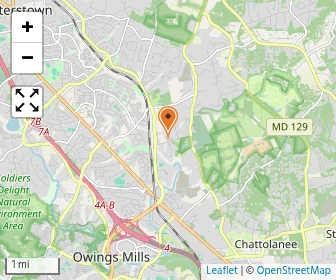 Map of Baltimore School Of Independent Learners