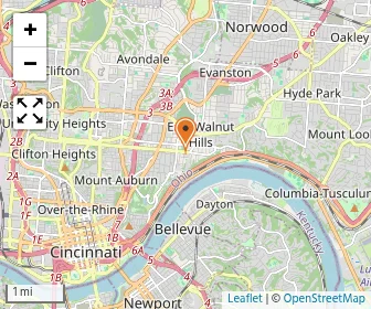 Map of St. Ursula Academy