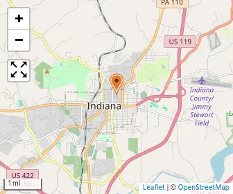 Map of Adelphoi Education At Indiana
