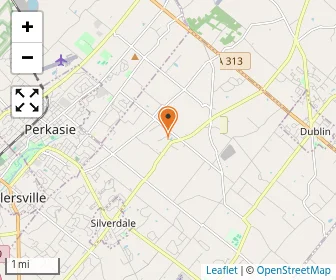 Map of Pennridge Christian Academy