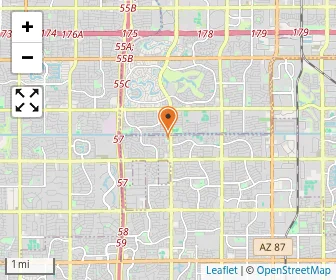 Map of Desert Jewish Academy