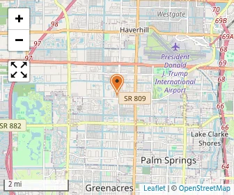Map of Little Dude Ranch Academy