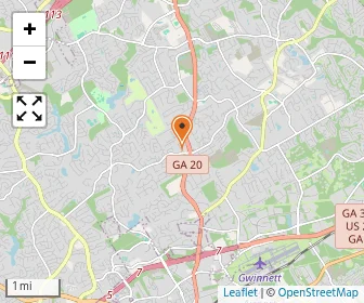 Map of Primrose School Of Lawrenceville North