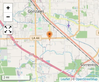 Map of Gonzales Baptist Academy