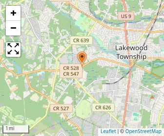 Map of Aderes Bais Yaakov