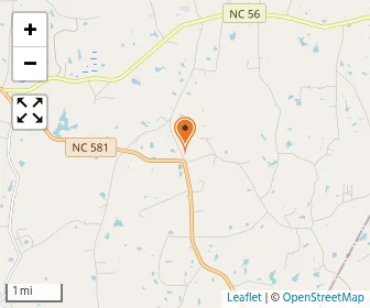 Map of Miller Creek Mennonite
