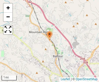 Map of Stoney Mountain Christian Academy