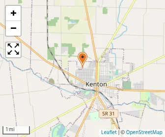 Map of Simon Kenton School/hardin County Brd Of Dd