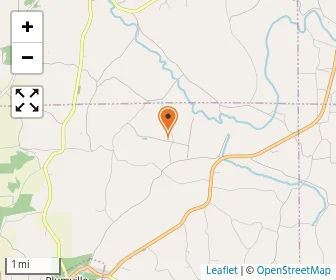 Map of Clover Valley Amish School
