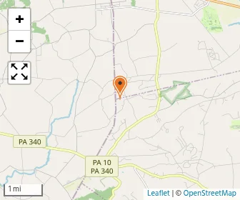 Map of Engeltown Road Amish School