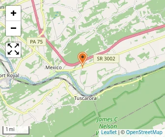 Map of Walker Mennonite School
