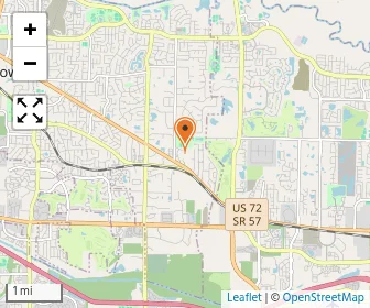 Map of Germantown Baptist Church Learning Center