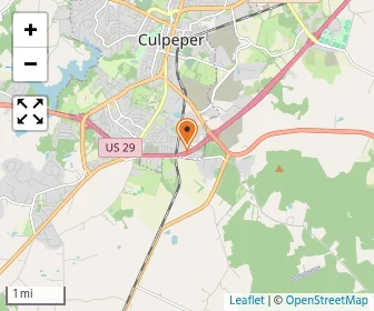 Map of Keys Academy - Culpeper