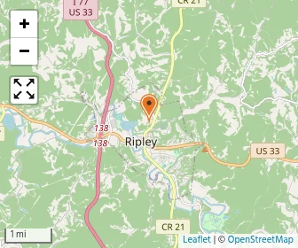 Map of Ripley Christian Academy