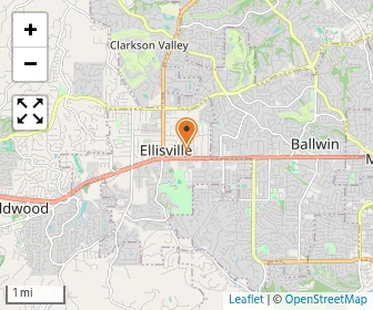 Map of Cdlc Ellisville Inc.