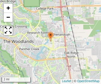 Map of Primrose School Of The Woodlands At Hughes Landing