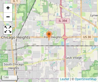Map of Higher Heights Christian Academy School Of Fine Arts