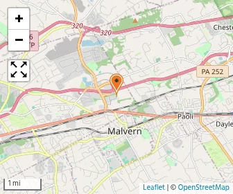 Map of Fusion Malvern
