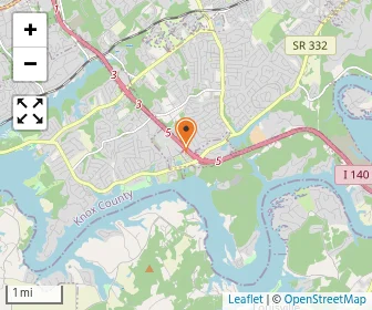 Map of Knoxville School Of Progressive Education
