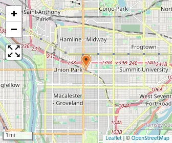 Map of Primrose School Of St. Paul At Merriam Park