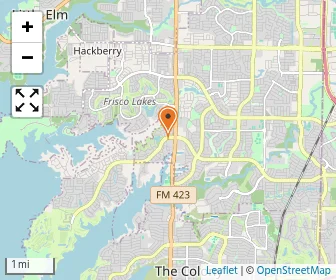 Map of Primrose Of Frisco West