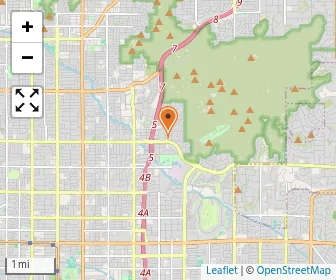 Map of Cheder Lubavitch Arizona