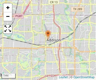 Map of Rising Aviation High School