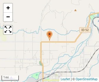Map of Cherry Gulch