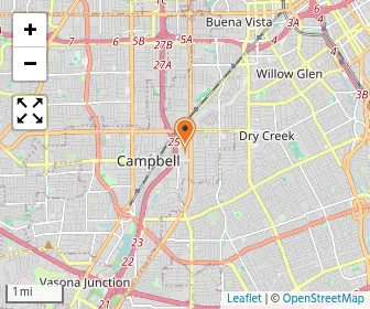 Map of Stratford School- Santa Clara McKinley