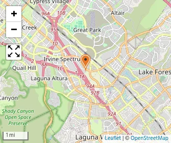 Map of LePort Montessori School Irvine Spectrum South