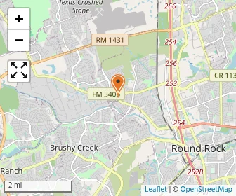 Map of Brushy Creek KinderCare