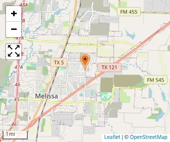 Map of Melissa KinderCare