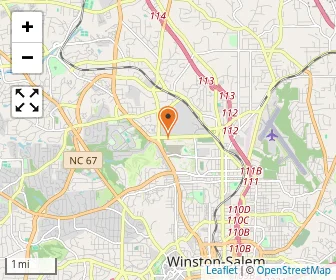 Map of KinderCare at Wake Forest University