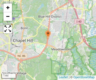 Map of Fusion Academy Chapel Hill