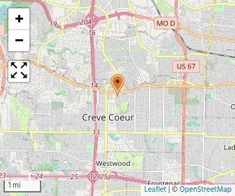 Map of Guidepost Montessori At Creve Coeur