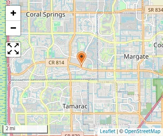 Map of Academy High School-coral Springs Campus