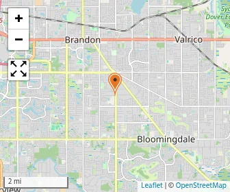 Map of Bell Shoals Academy